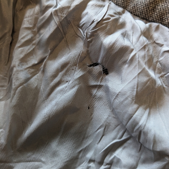 🩶 Vintage Wool Tweed Pleated A-Line Midi Skirt, XS/S - Picture 9 of 10